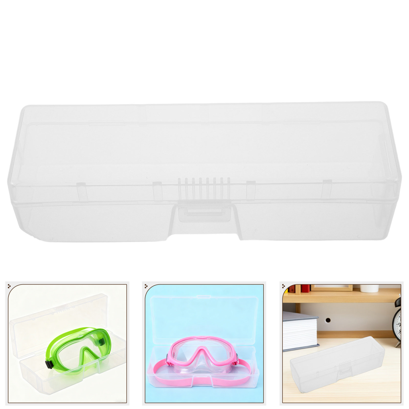Mask Case Hard Shell - Şnorkel Maskesi Kutusu, Dalış İçin Koruyucu,