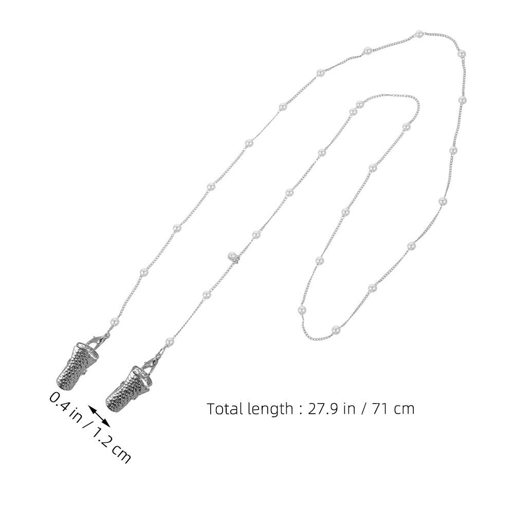2 Adet İnci Boncuklu Gözlük Zi - Mask Chain Holder incelemesi ve fiyatı