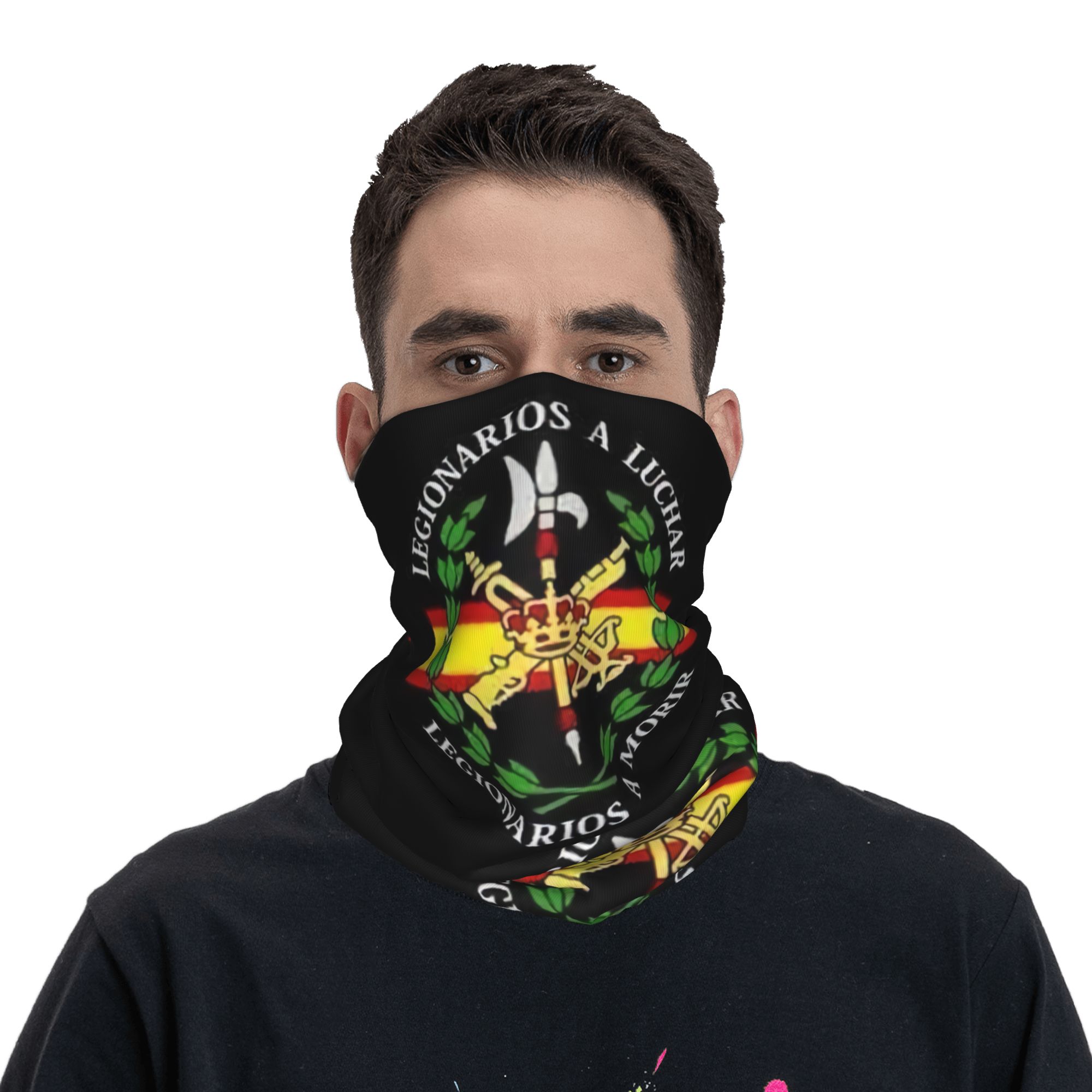 Özel İspanyol Lejyonu Bandana  - Neck Gaiter Face Cover incelemesi ve fiyatı