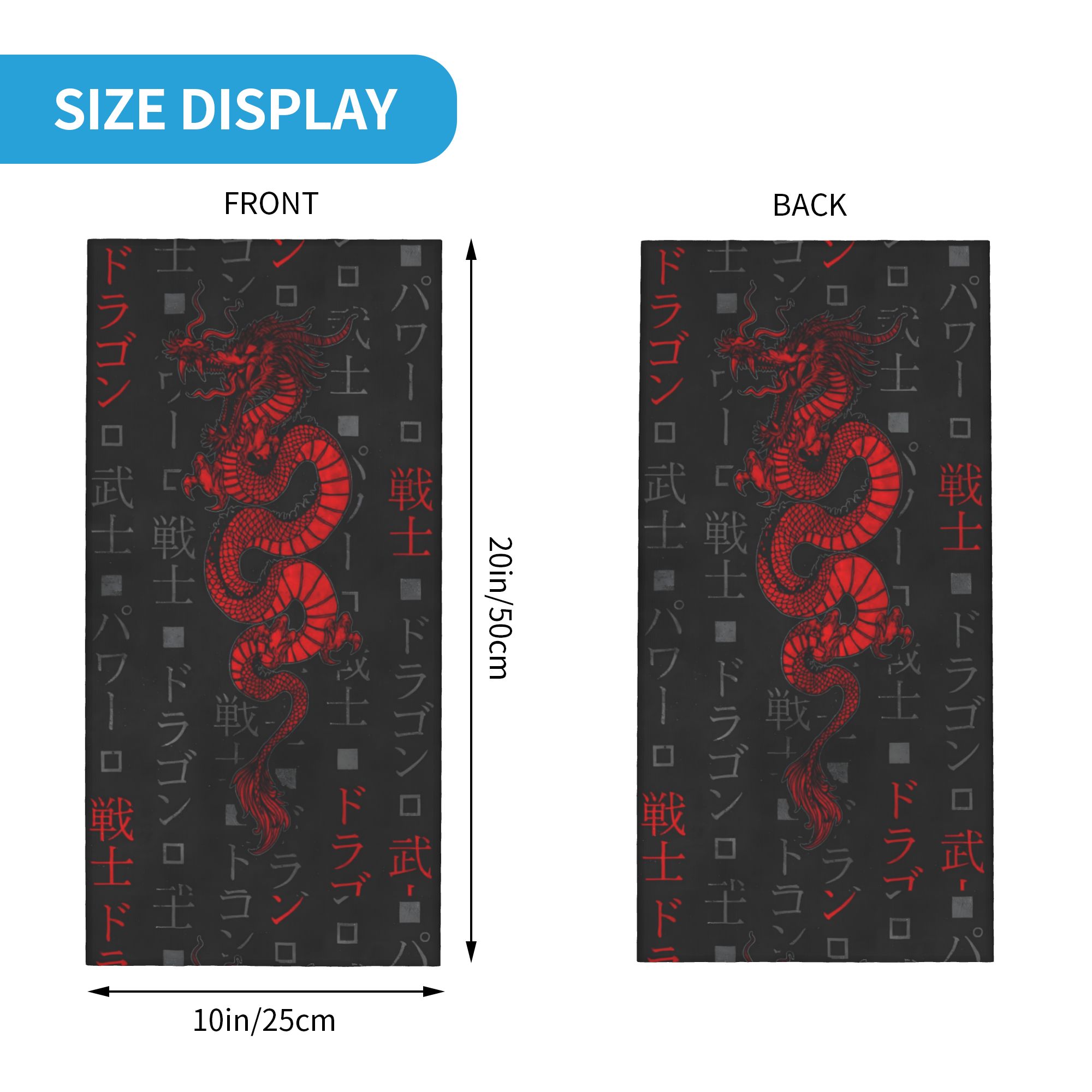 Kırmızı Ejderha Hayvan Bandana - Neck Gaiter Face Cover incelemesi ve fiyatı