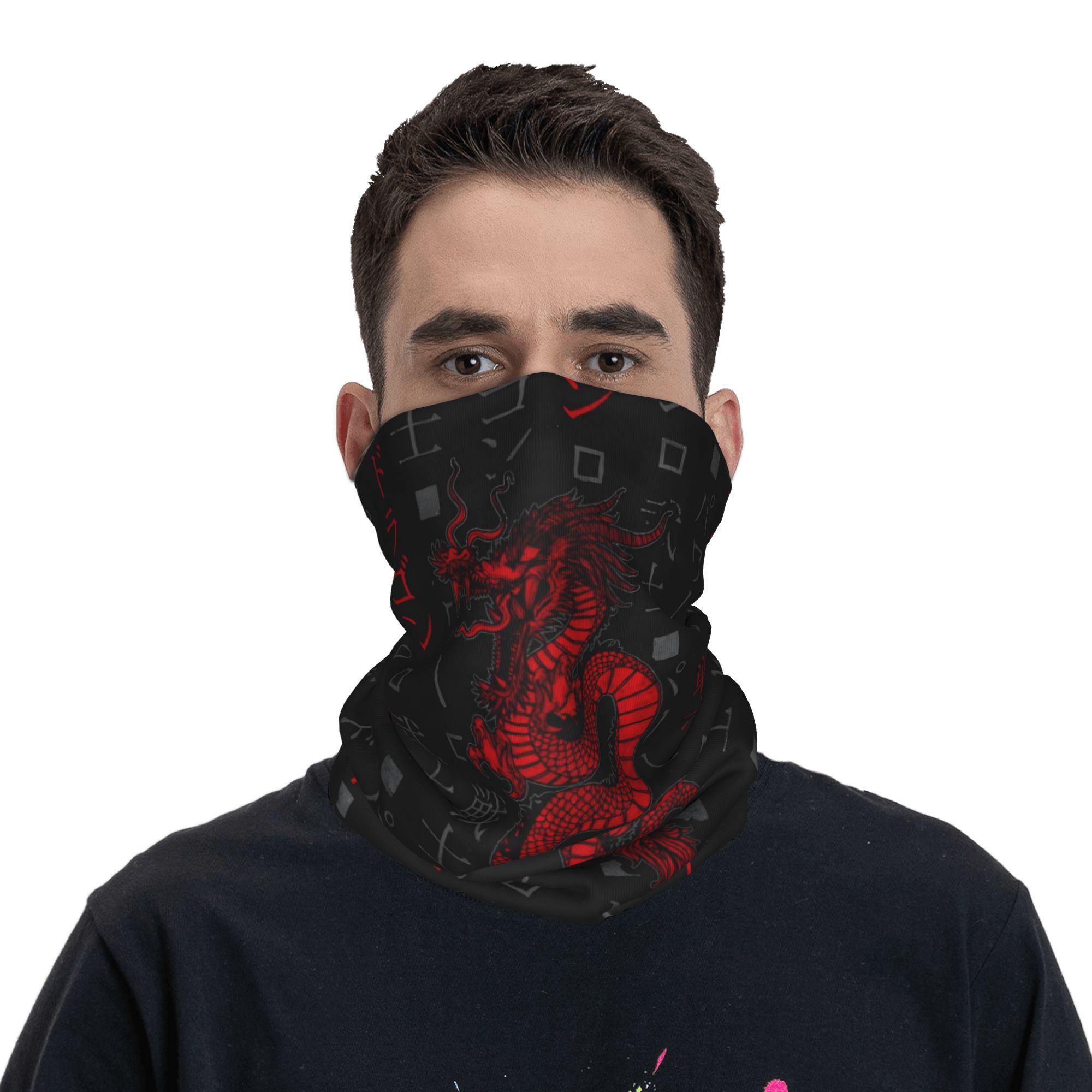 Kırmızı Ejderha Hayvan Bandana - Neck Gaiter Face Cover incelemesi ve fiyatı